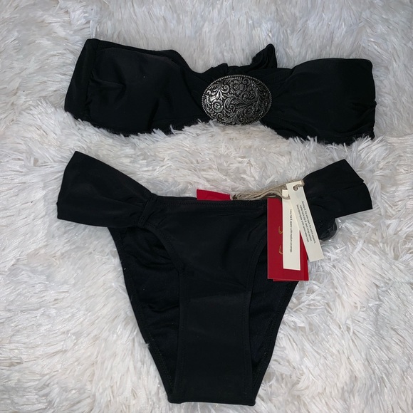 Tigerlily Other - ✨ tigerlily women’s mental bandeau bikini set Tigerlily Other - ✨ tigerlily women’s mental bandeau bikini set